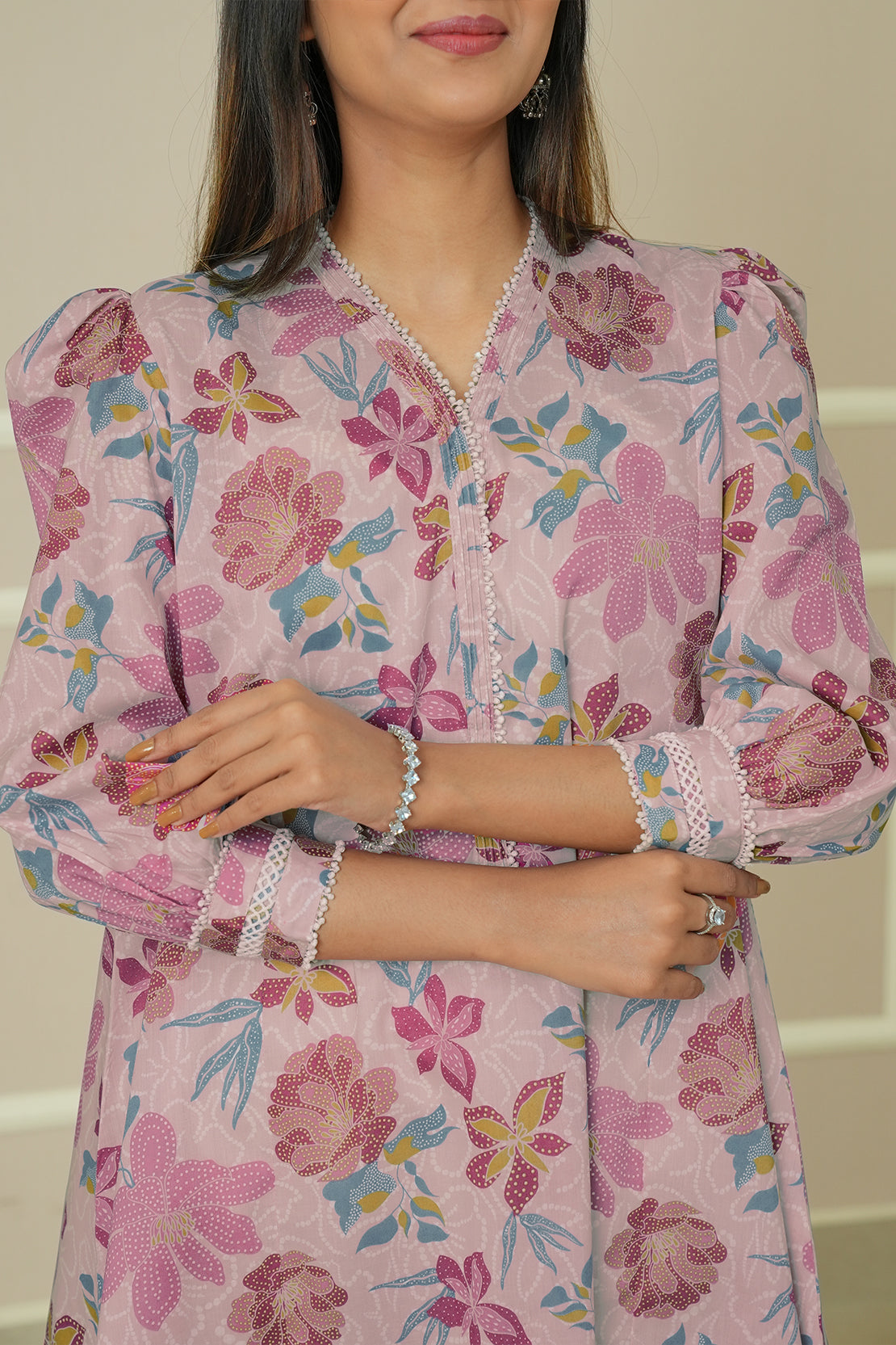 Saya Unstitched Printed Lawn 3 Piece