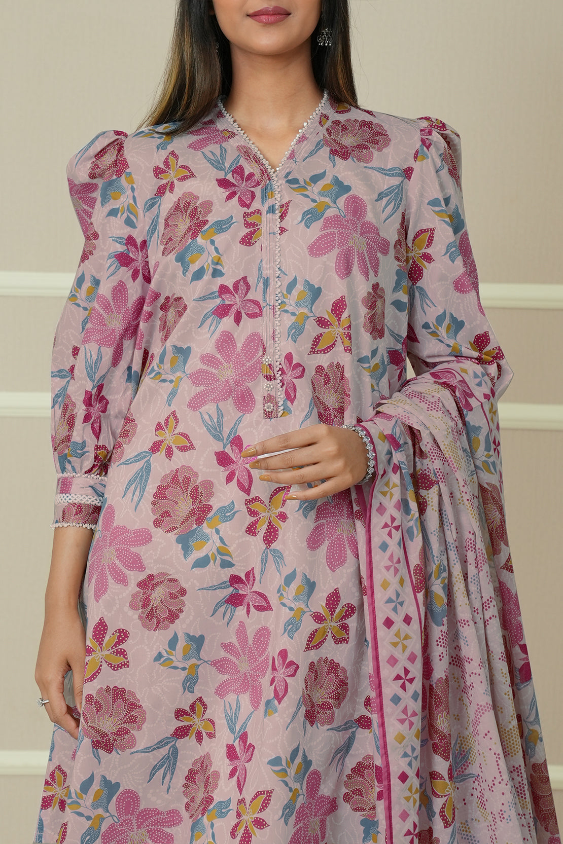 Saya Unstitched Printed Lawn 3 Piece