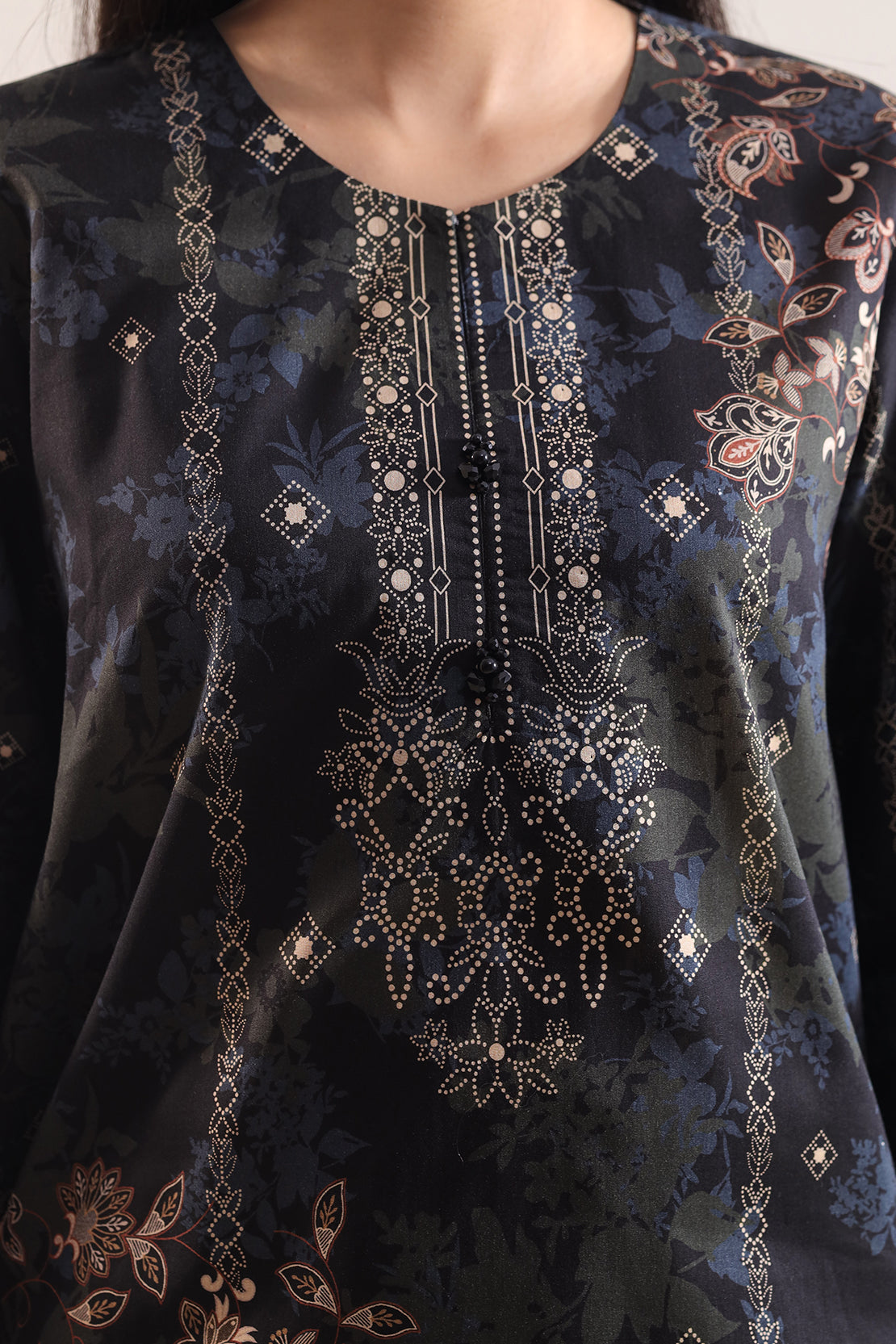 Saya Unstitched Printed Lawn 3 Piece