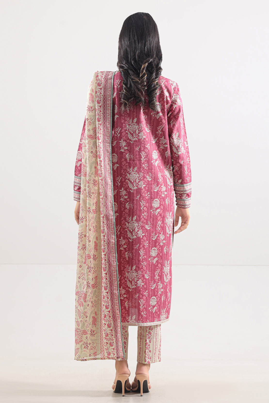 Saya Unstitched Printed Lawn 3 Piece