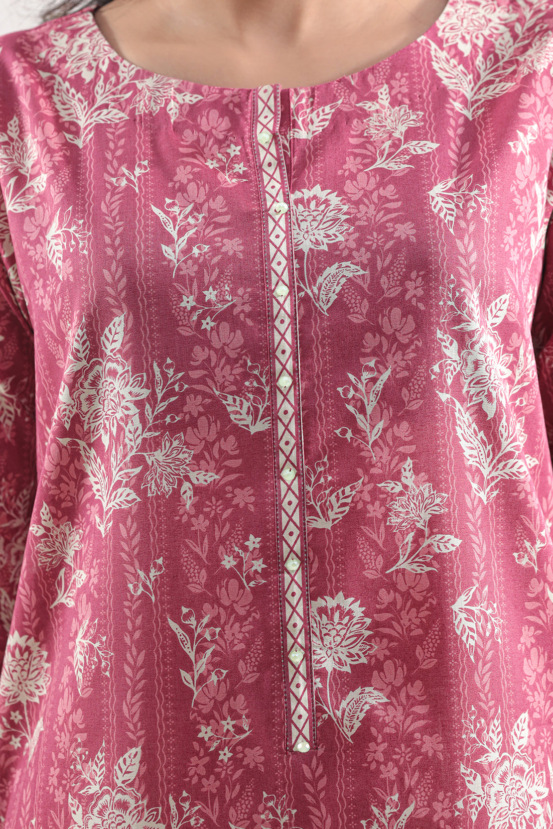 Saya Unstitched Printed Lawn 3 Piece