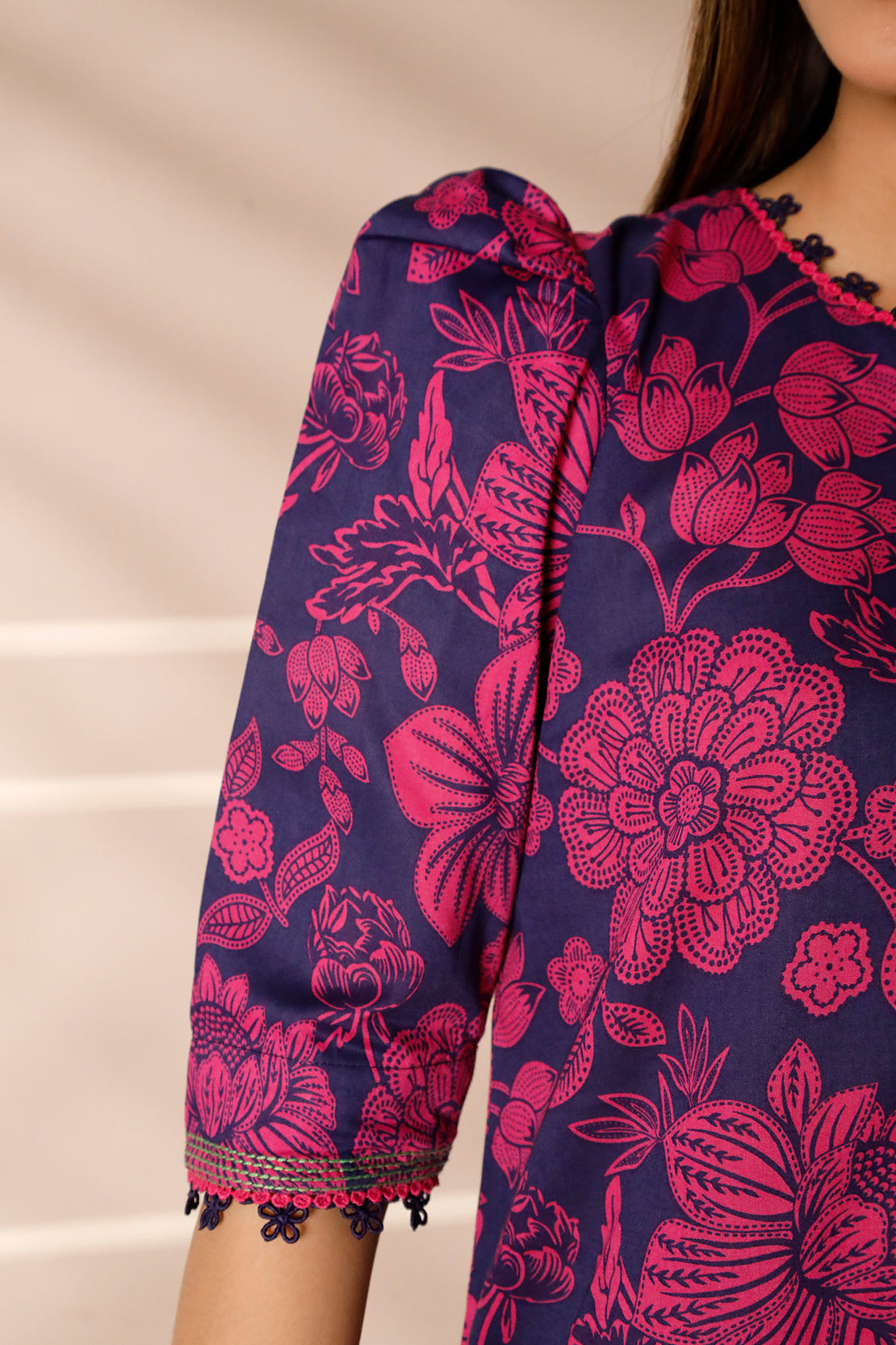 Saya Unstitched Printed Lawn 3 Piece