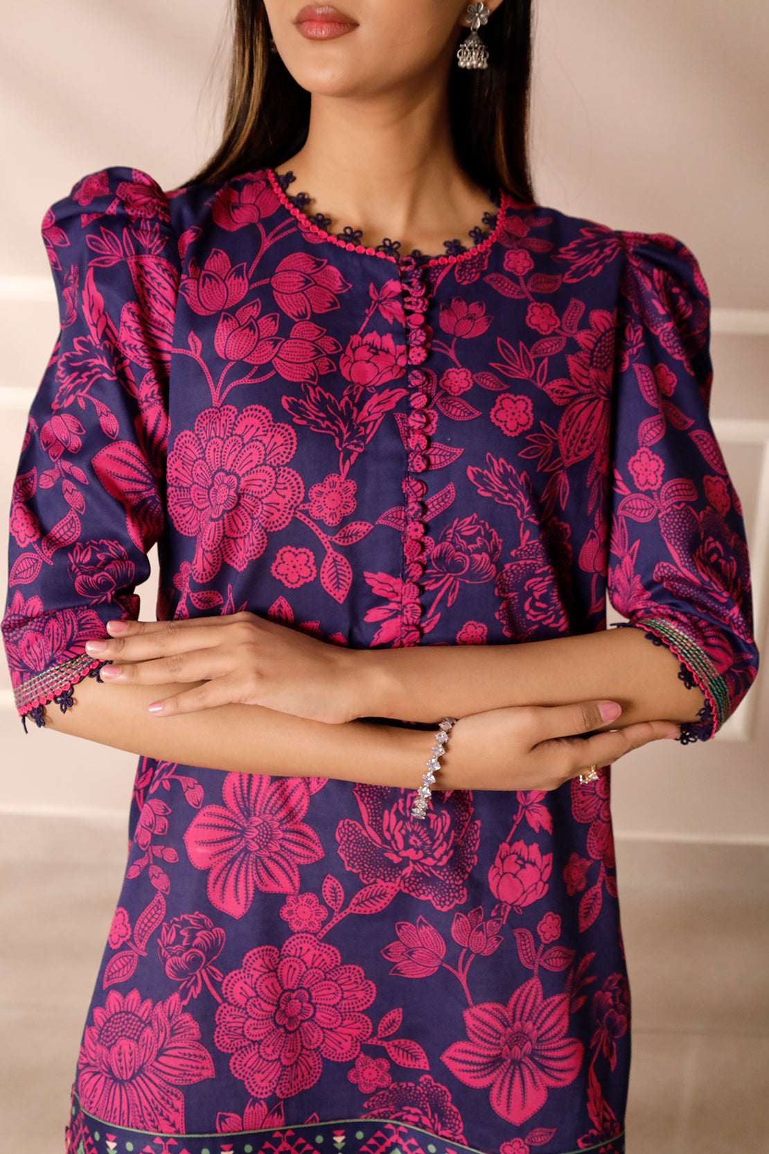 Saya Unstitched Printed Lawn 3 Piece