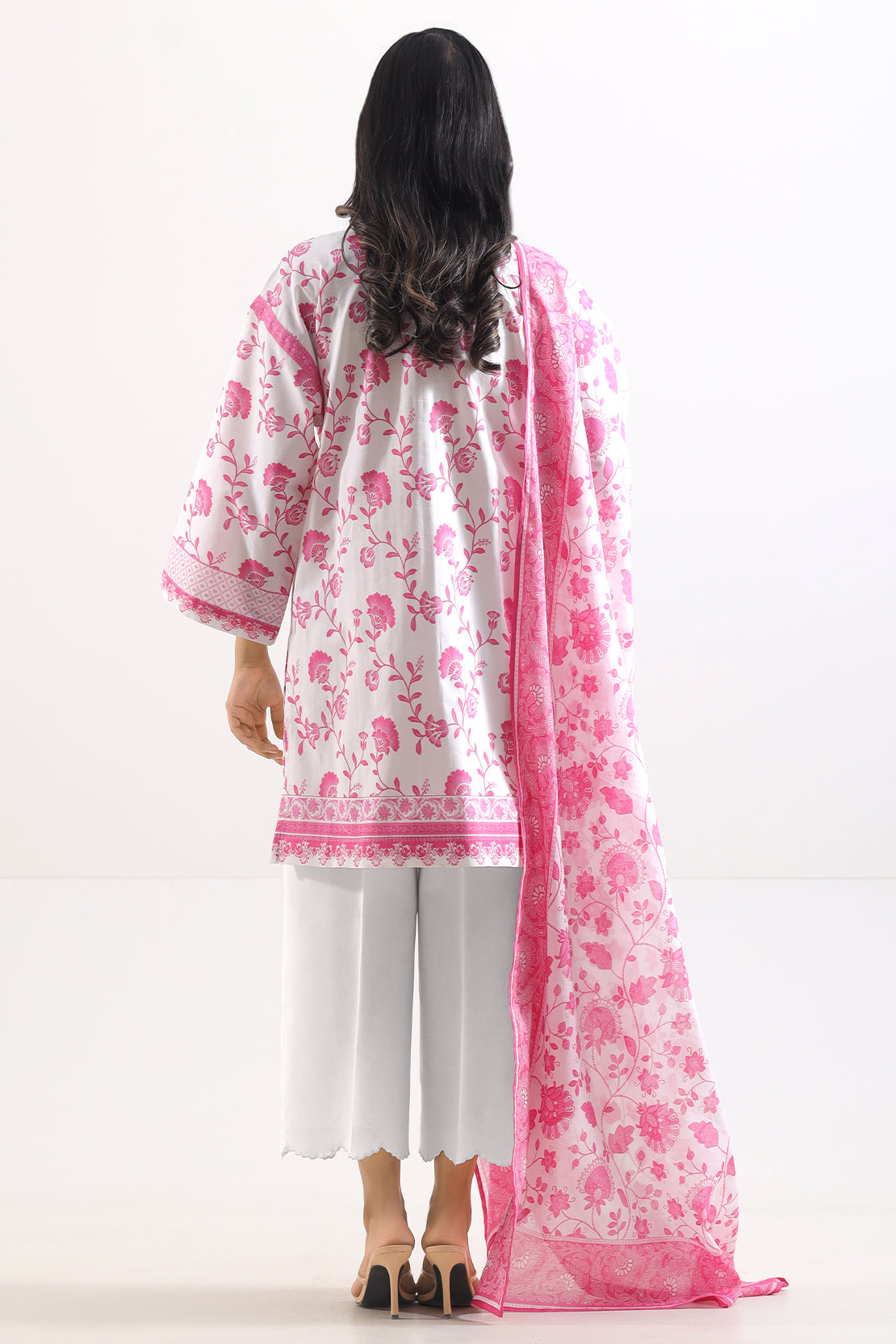 Saya Unstitched Printed Lawn 3 Piece
