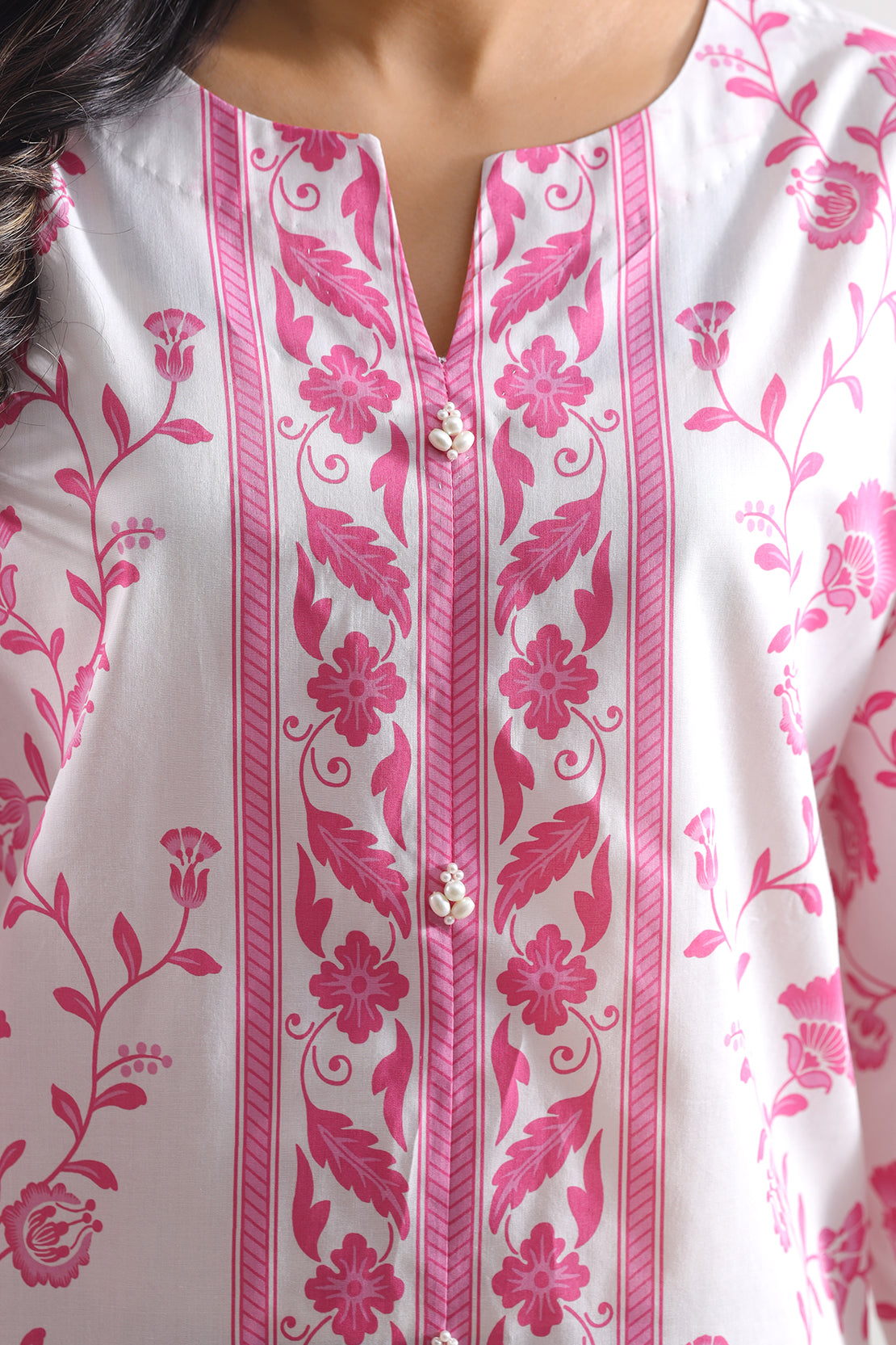 Saya Unstitched Printed Lawn 3 Piece