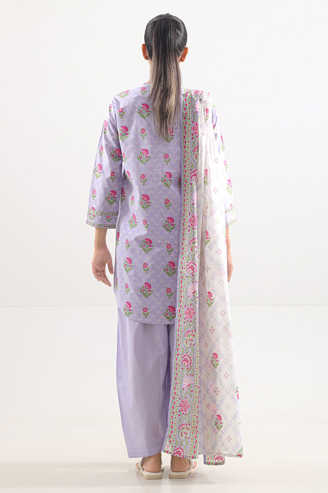 Saya Unstitched Printed Lawn 3 Piece