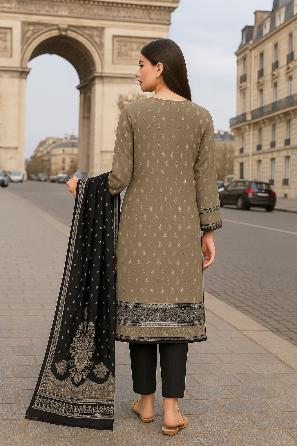 PRINTED KHADDAR