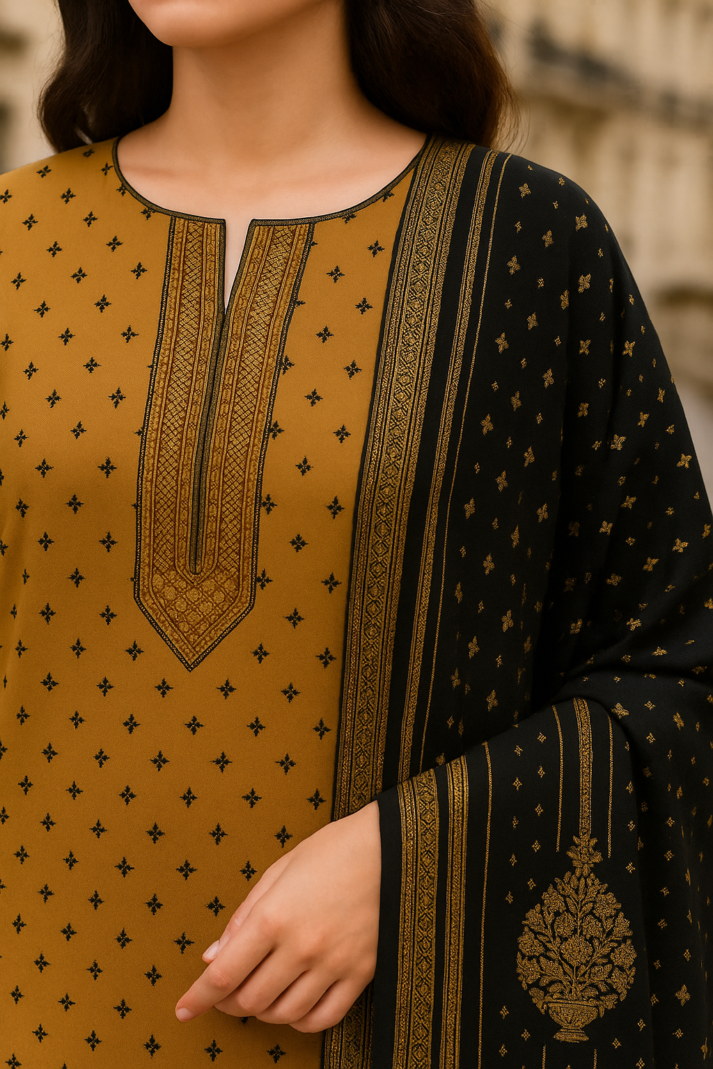 PRINTED KHADDAR
