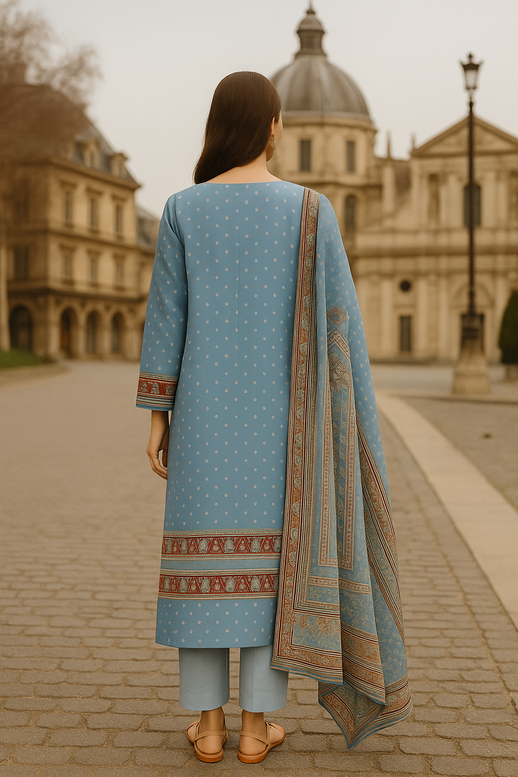 PRINTED KHADDAR
