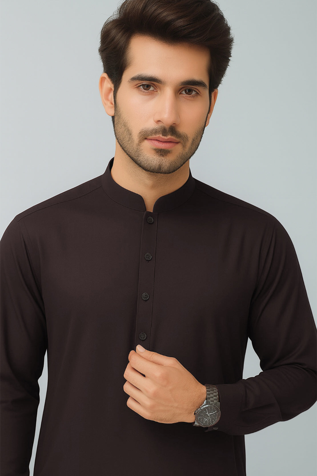 Saya Unstitched Premium Blended Wear Suit