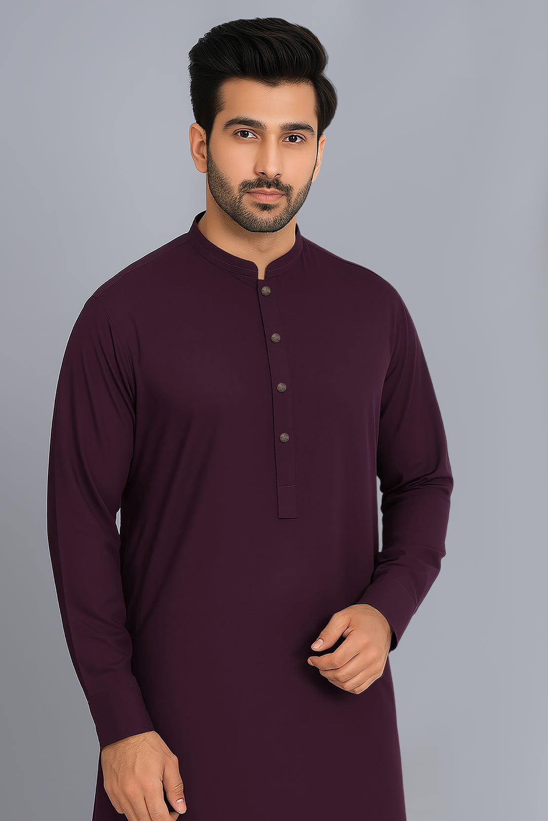 Saya Unstitched Premium Blended Wear Suit