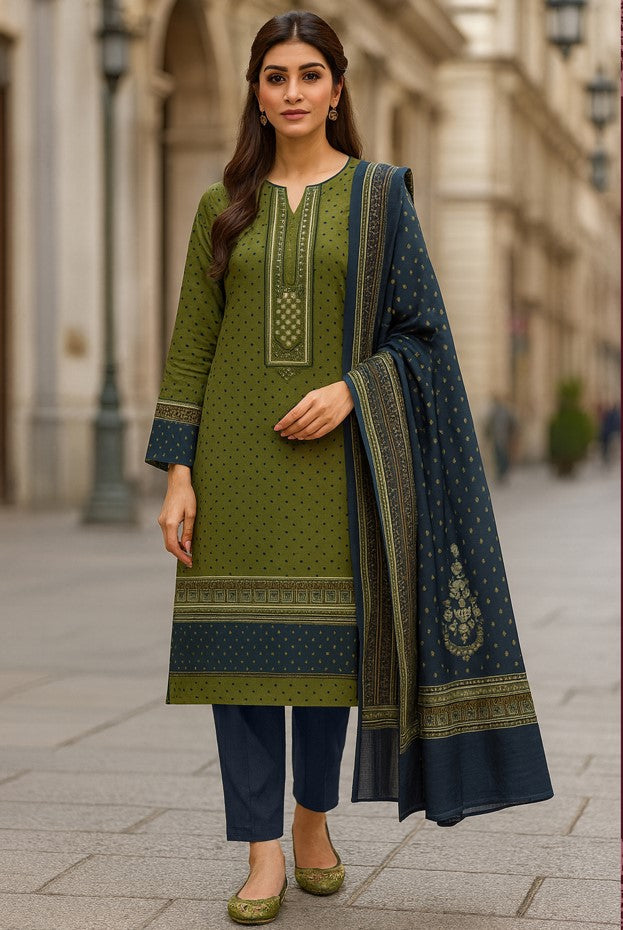 PRINTED KHADDAR