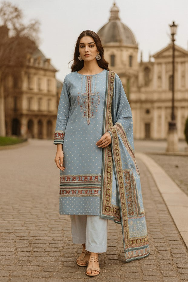 PRINTED KHADDAR