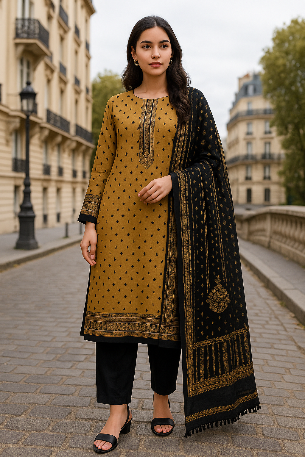PRINTED KHADDAR