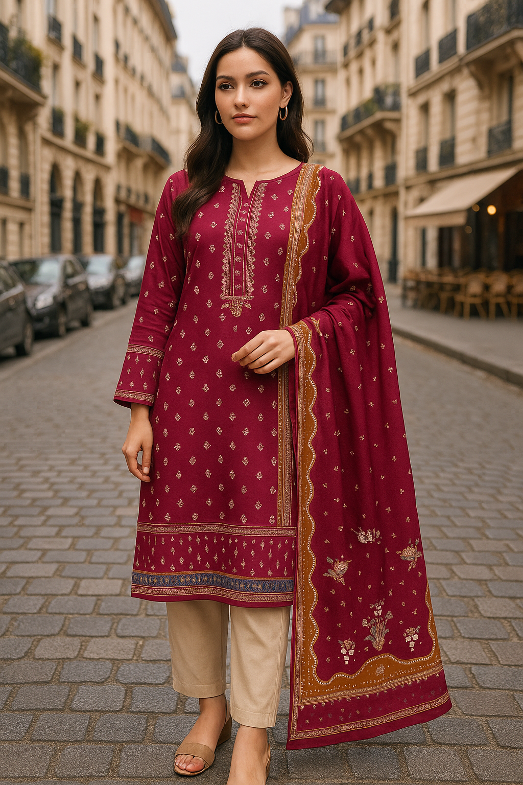 PRINTED KHADDAR