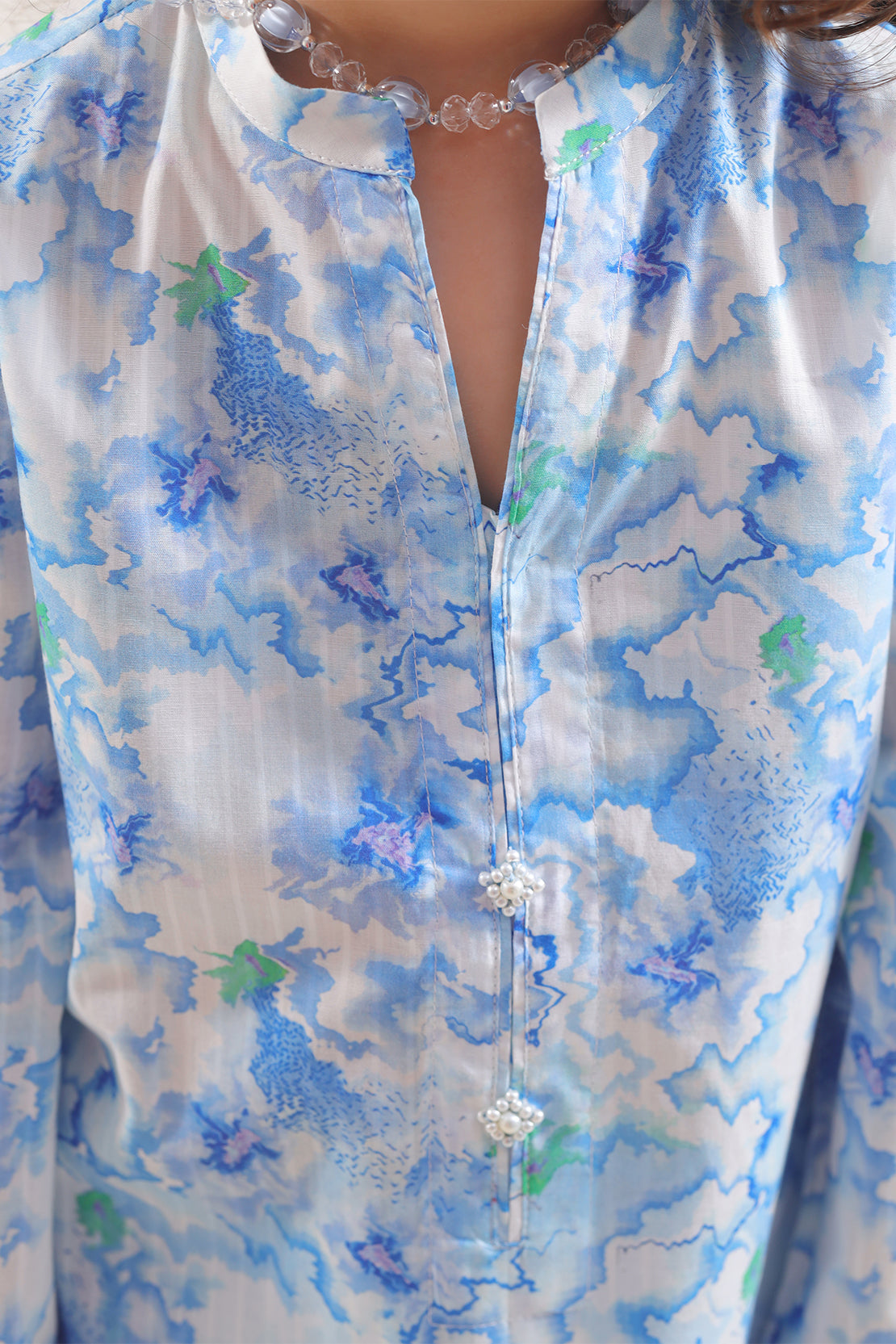 Saya Printed Lawn Stitched 2 Piece (Shirt/Trouser) For Kids