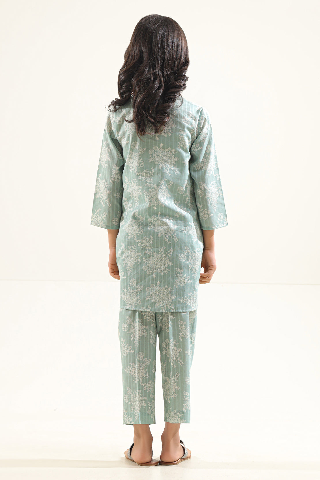 Saya Printed Lawn Stitched 2 Piece (Shirt/Trouser)  For Kids