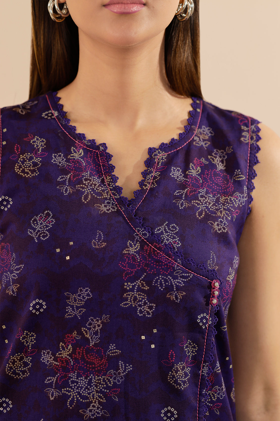 Saya Unstitched Printed Lawn 3 Piece