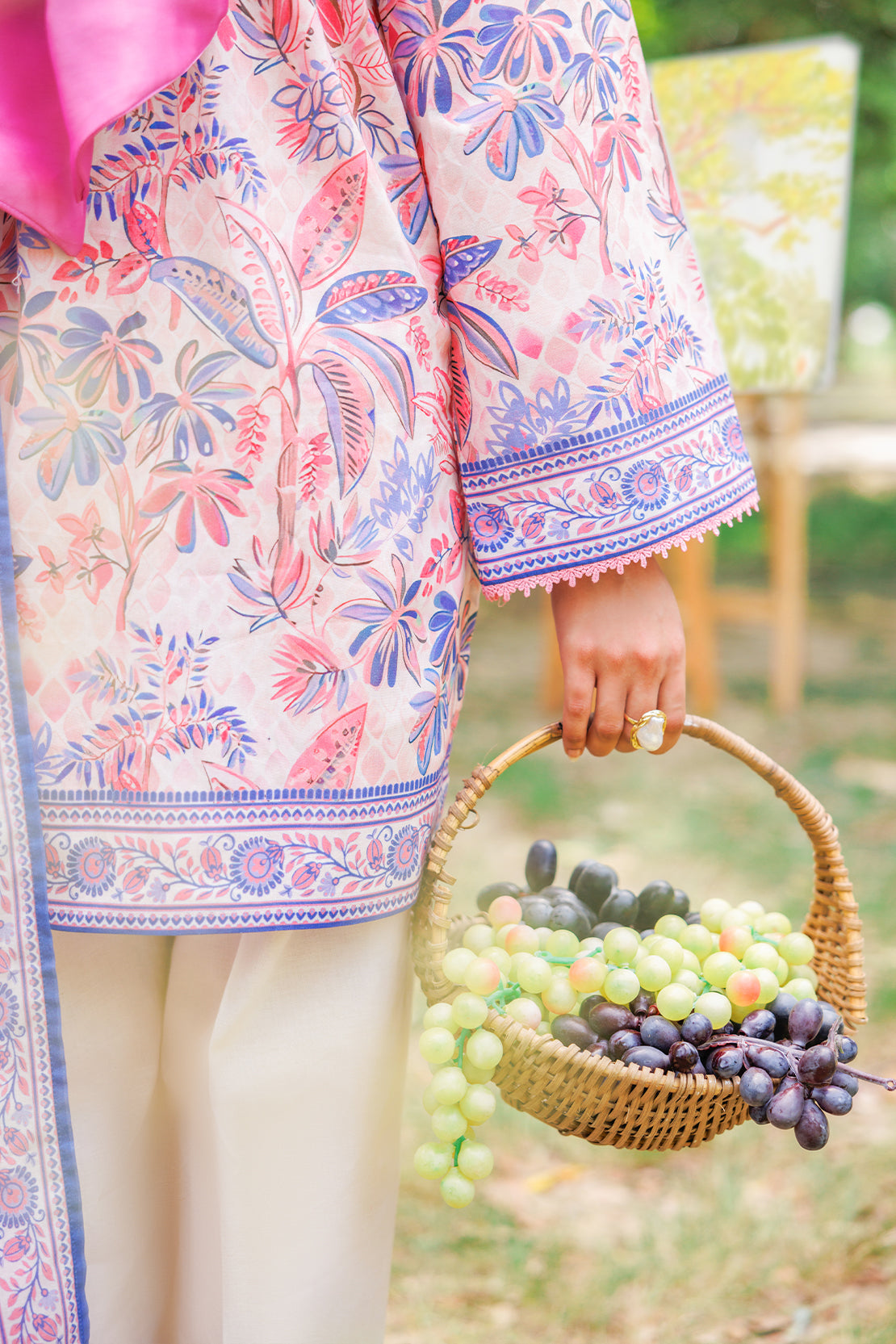 Saya Unstitched Printed Lawn 3 Piece