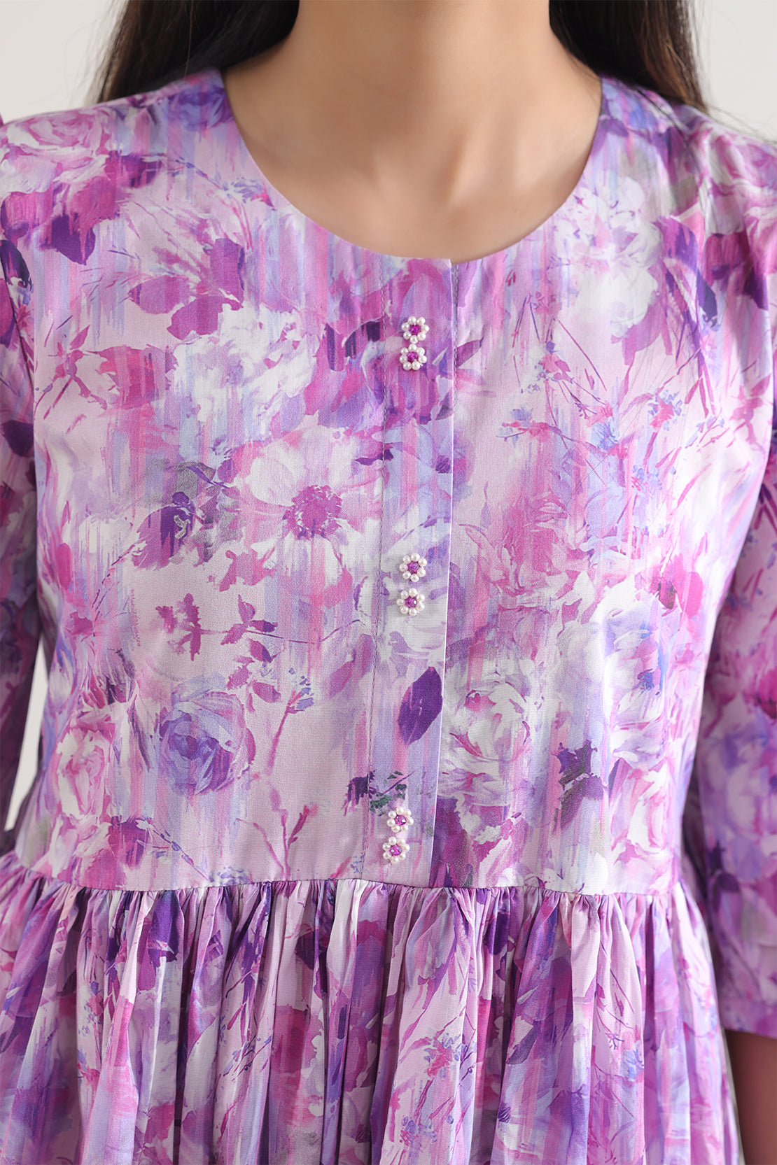 Saya Unstitched Printed Lawn 3 Piece