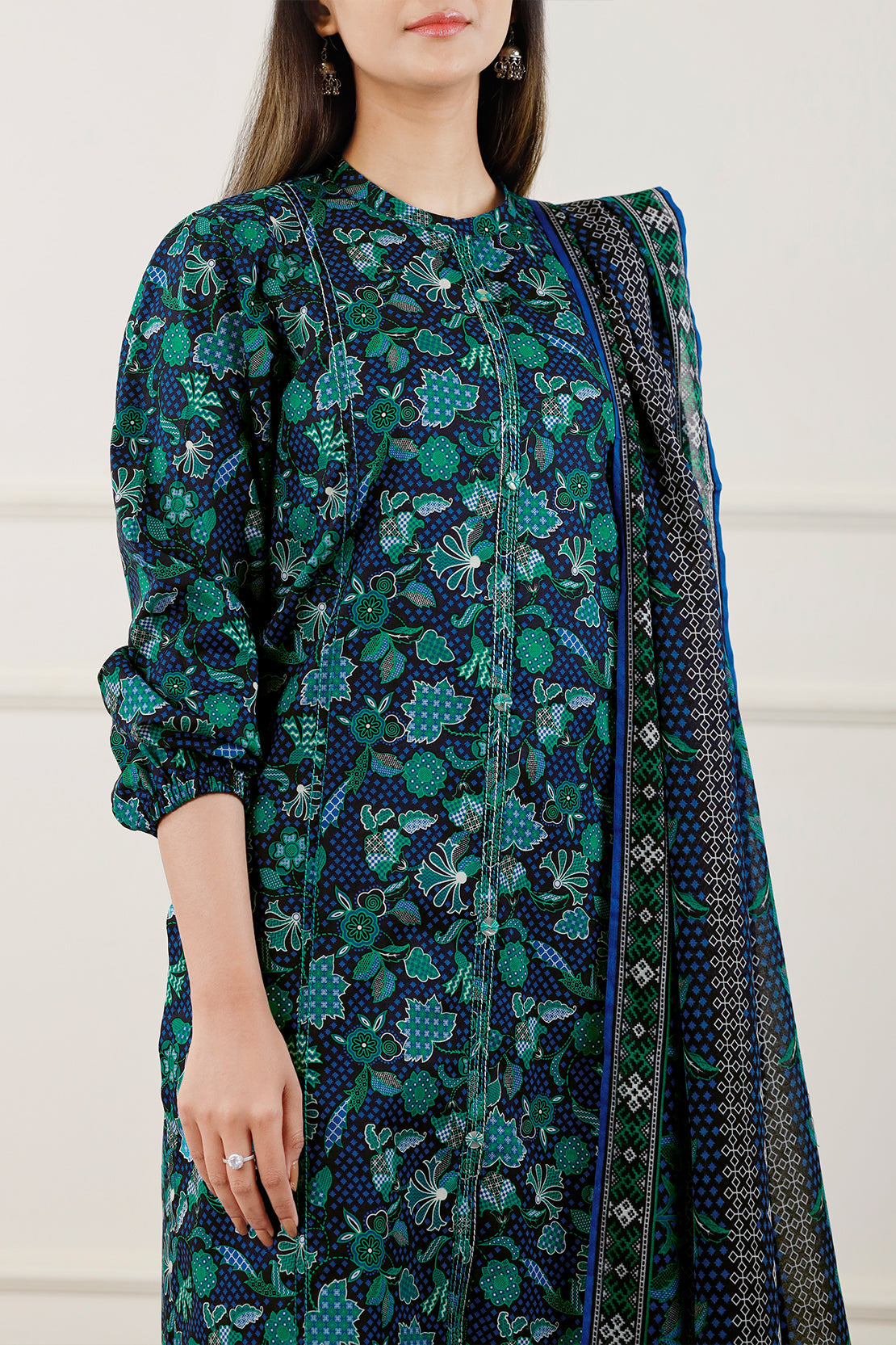 Saya Unstitched Printed Lawn 3 Piece