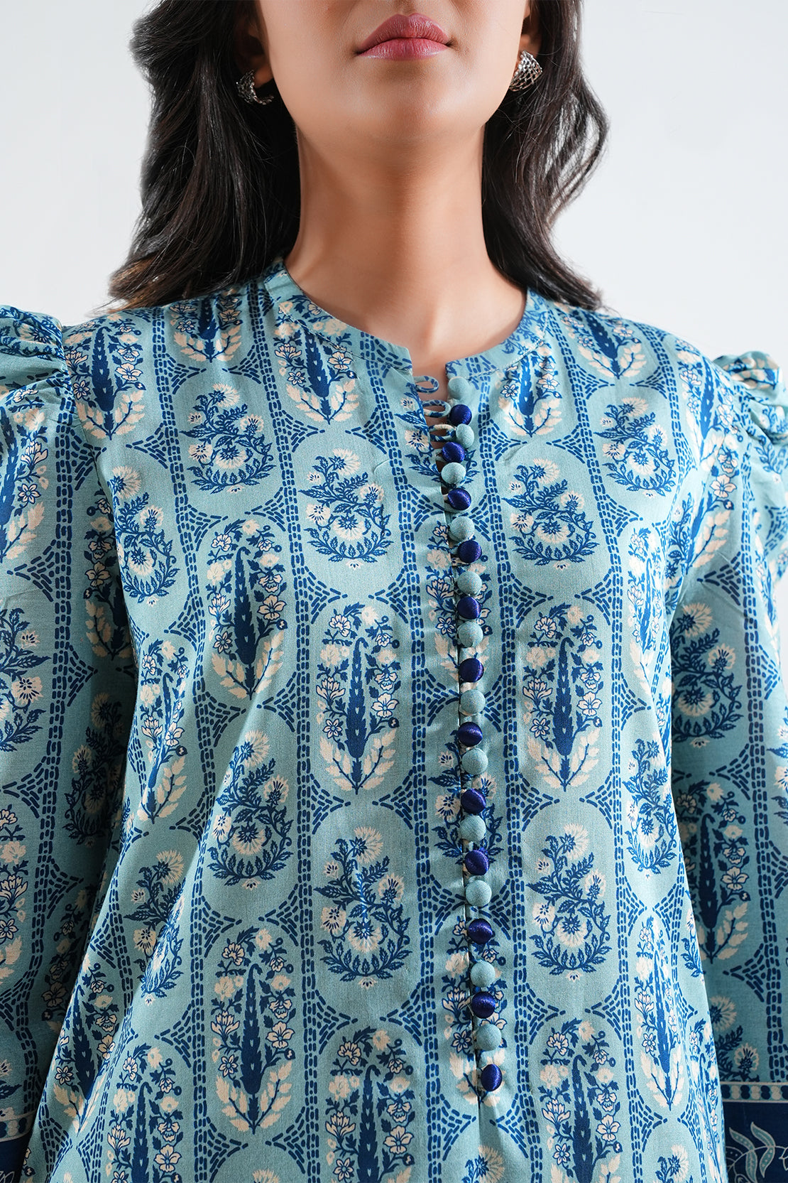Saya Unstitched Printed Lawn 3 Piece