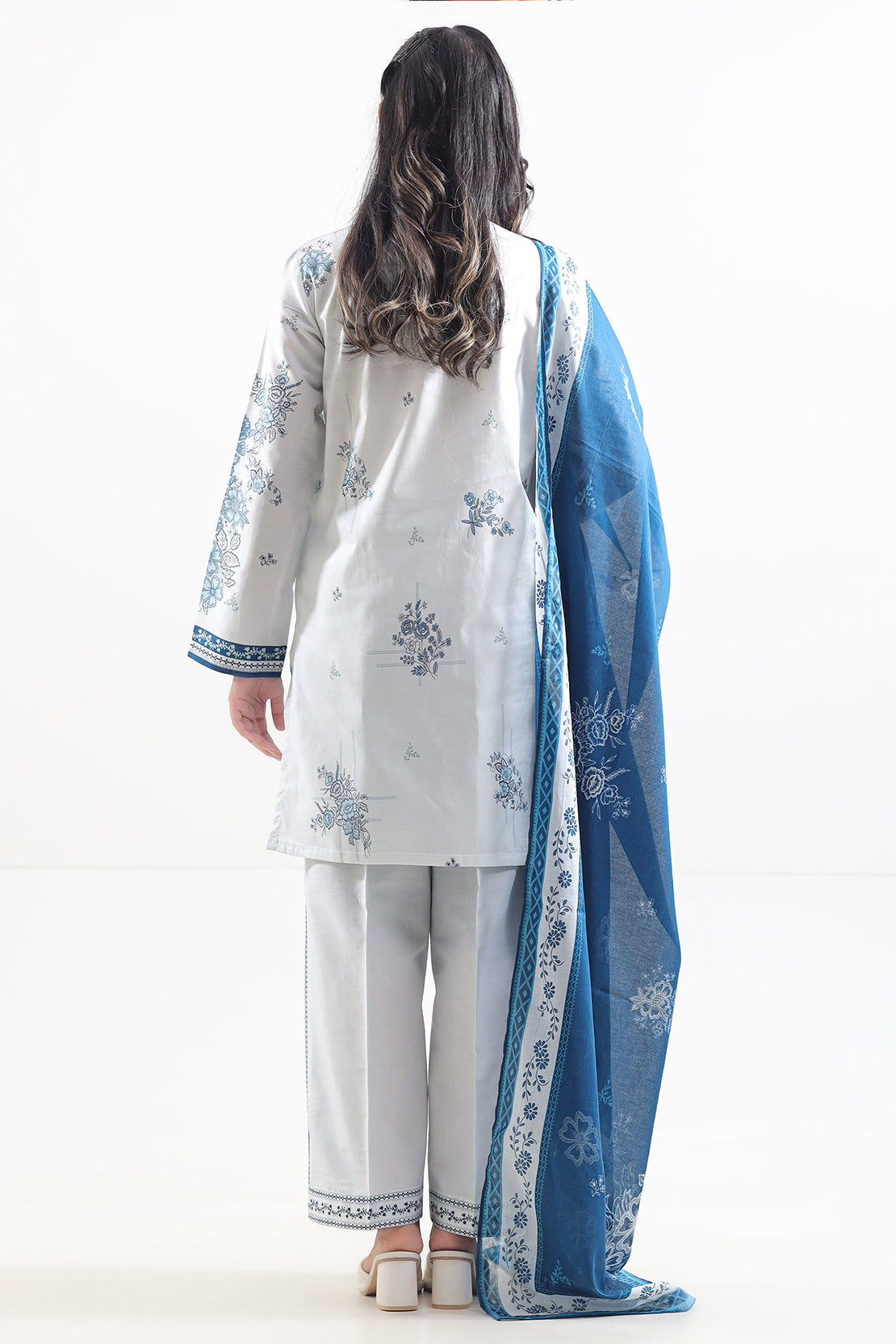 Saya Unstitched Printed Lawn 3 Piece