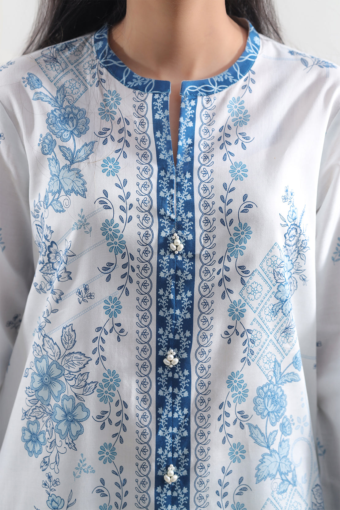 Saya Unstitched Printed Lawn 3 Piece
