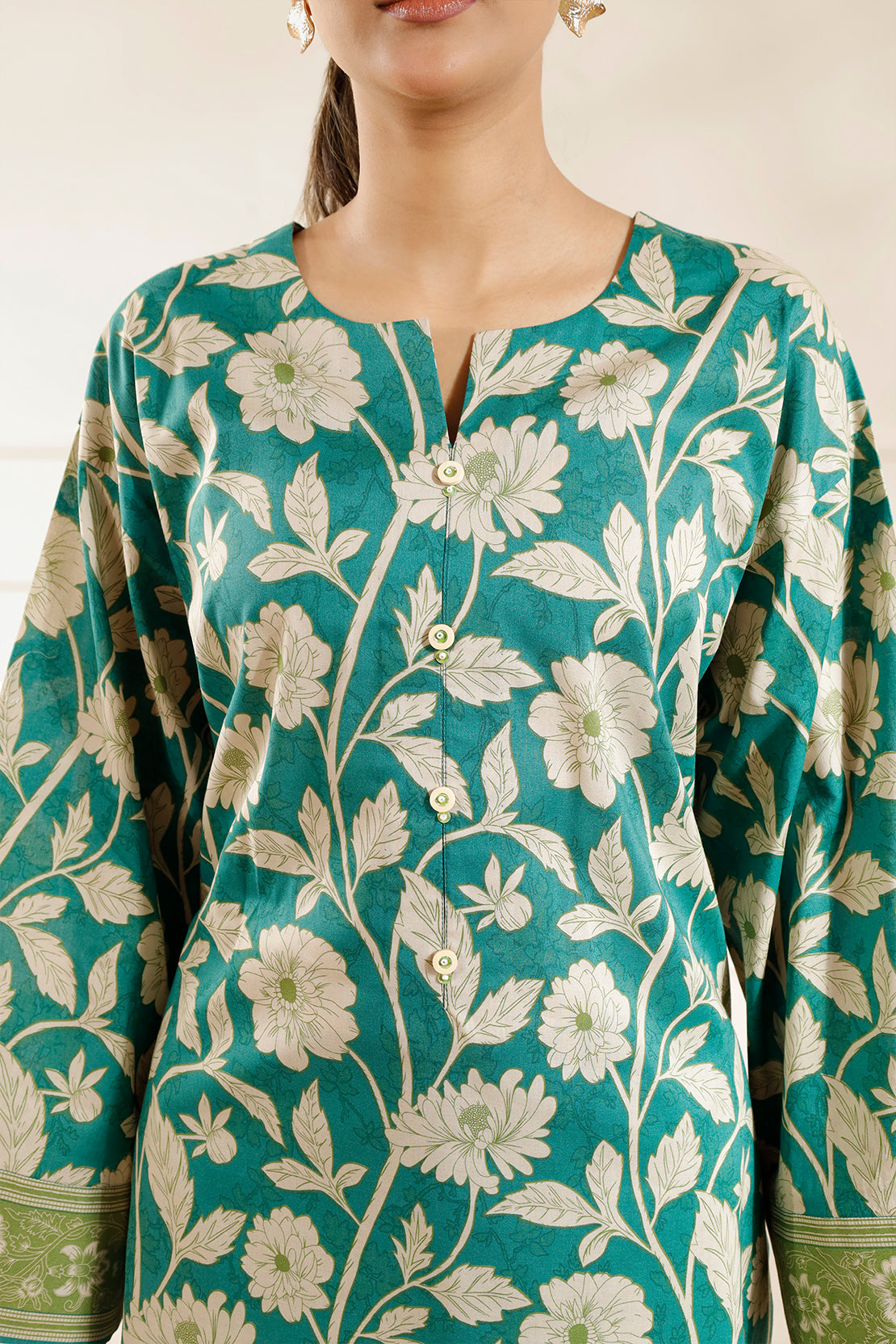 Saya Unstitched Printed Lawn 3 Piece