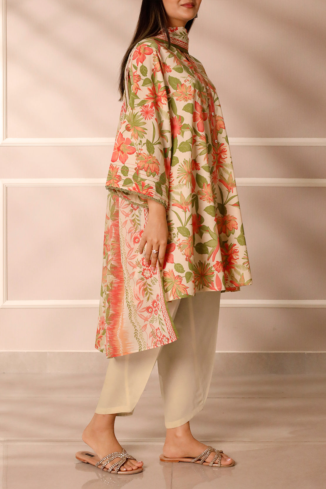 Saya Unstitched Printed Lawn 3 Piece