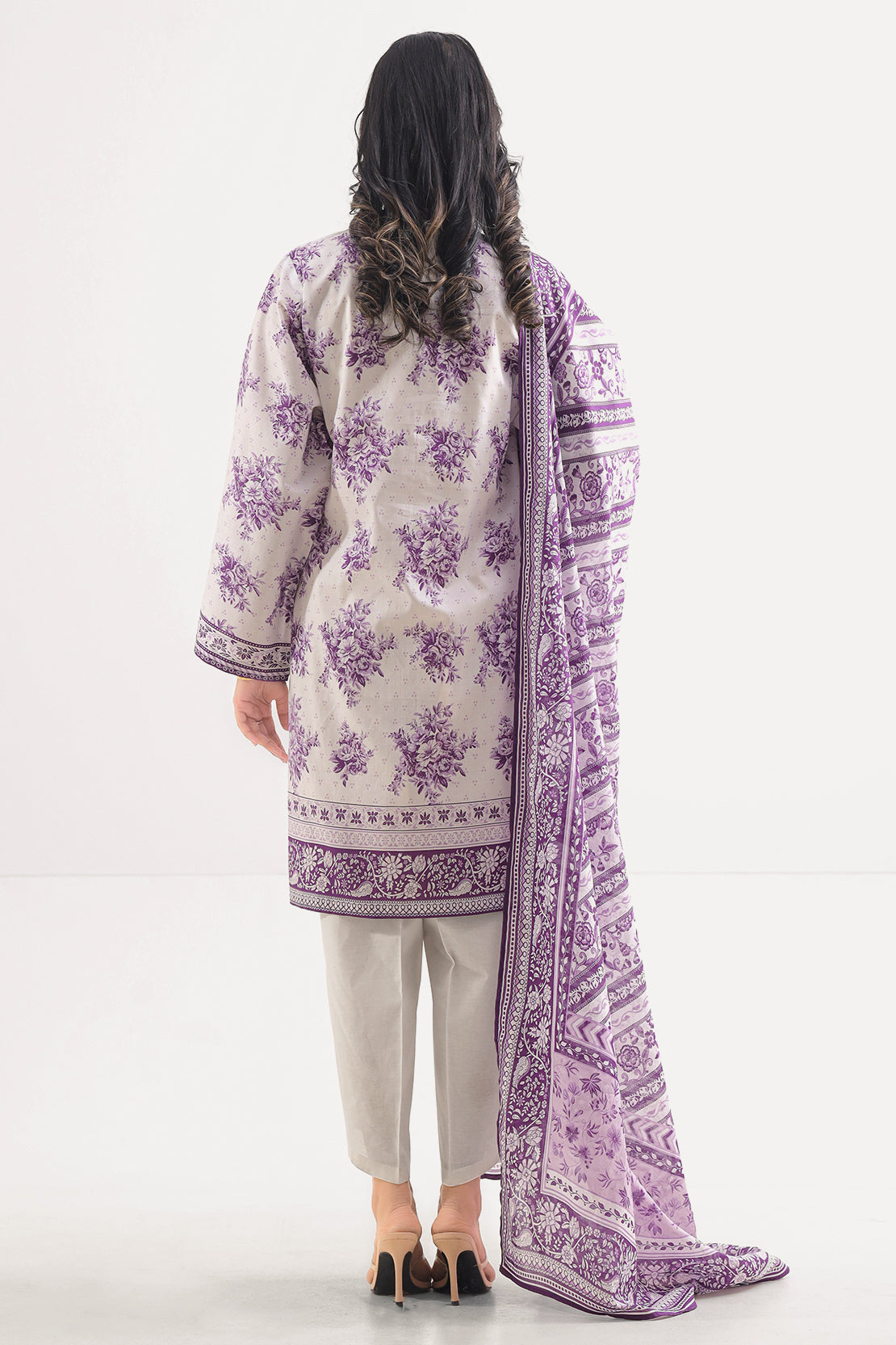 Saya Unstitched Printed Lawn 3 Piece
