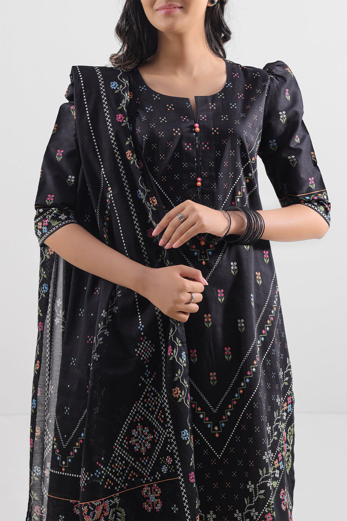 Saya Unstitched Printed Lawn 3 Piece