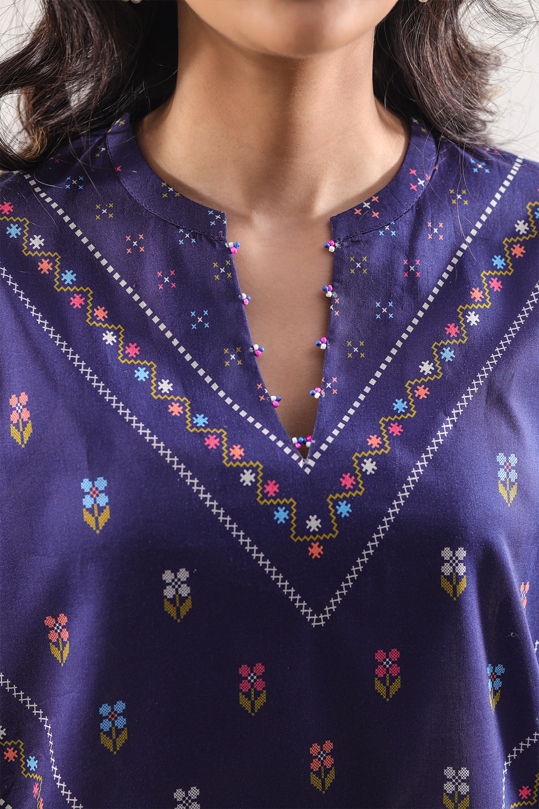 Saya Unstitched Printed Lawn 3 Piece