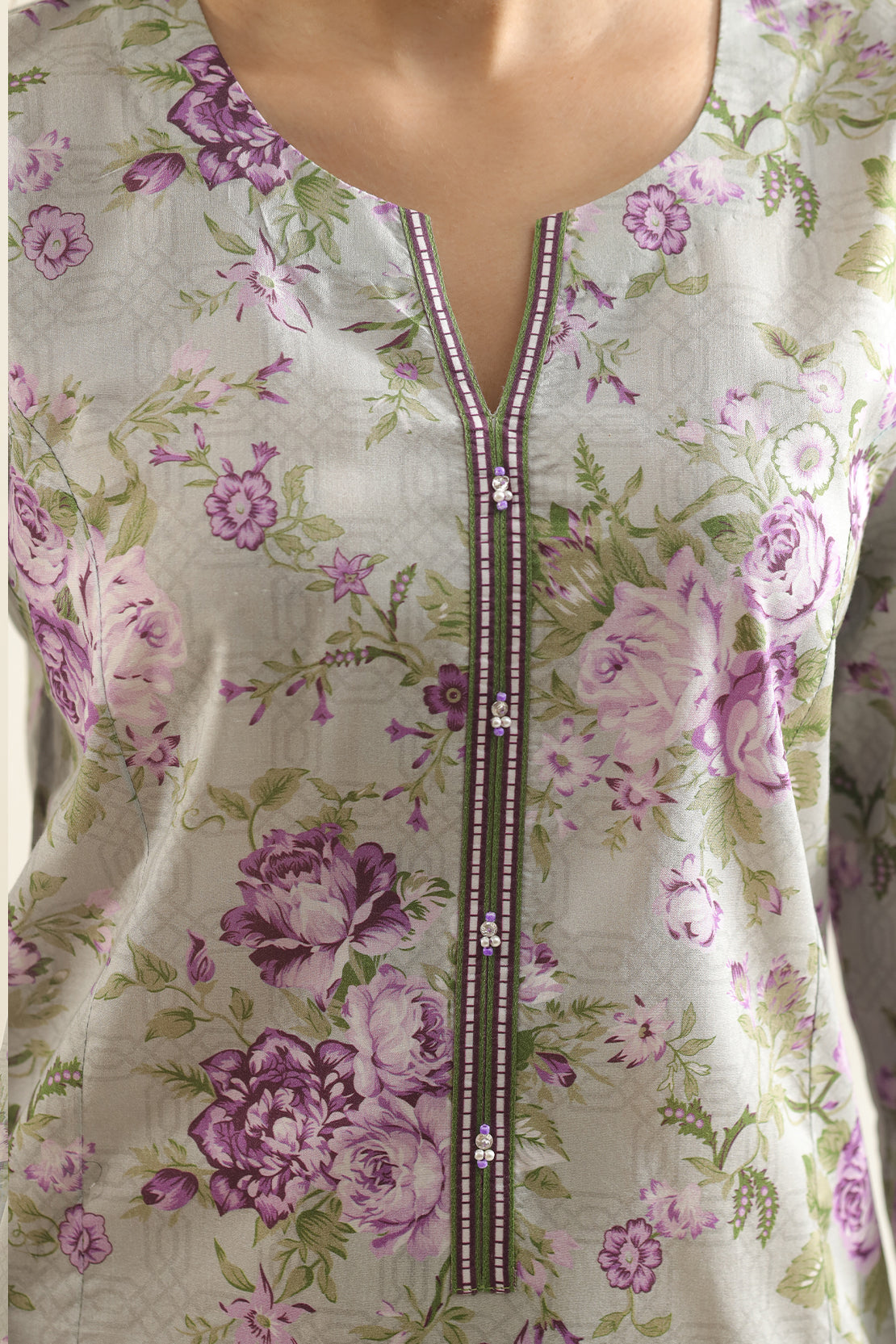 Saya Unstitched Printed Lawn 3 Piece