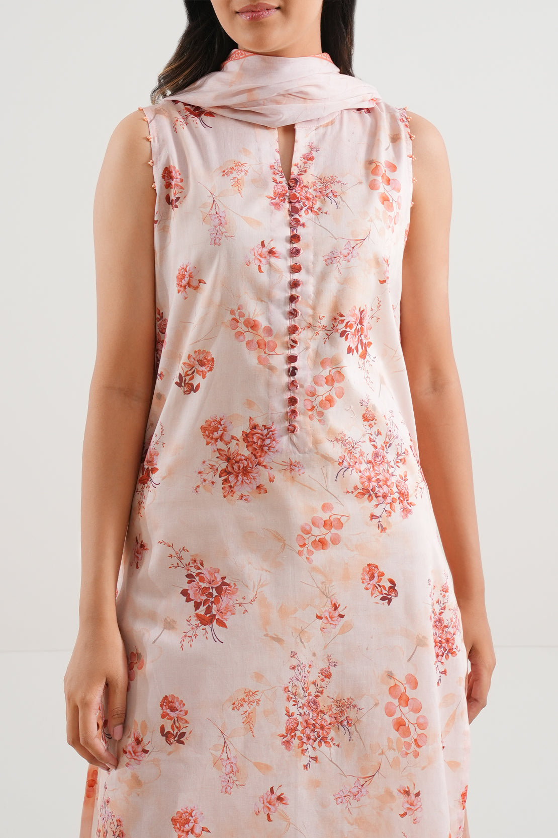 Saya Unstitched Printed Lawn 3 Piece