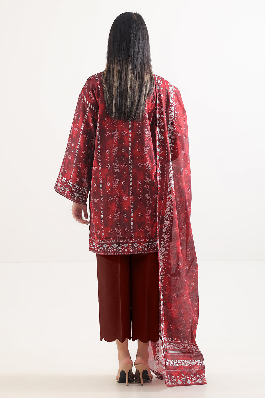 Saya Unstitched Printed Lawn 3 Piece