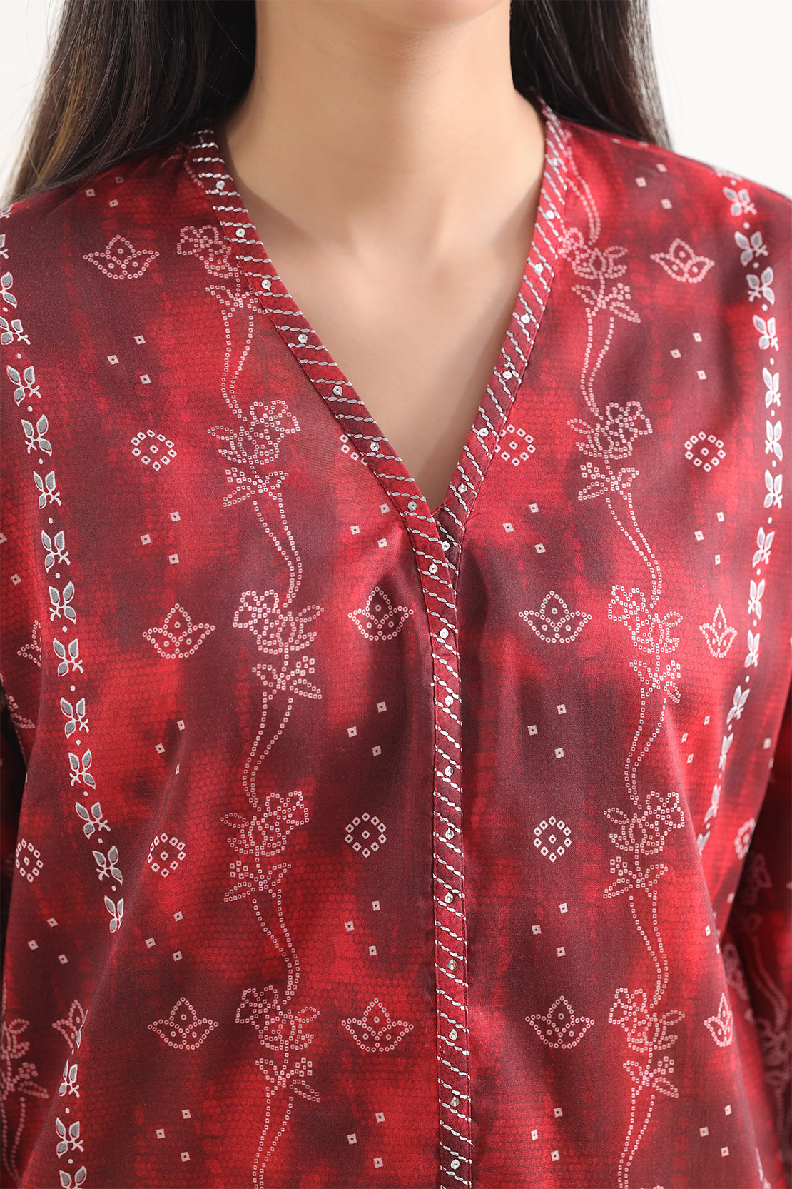 Saya Unstitched Printed Lawn 3 Piece