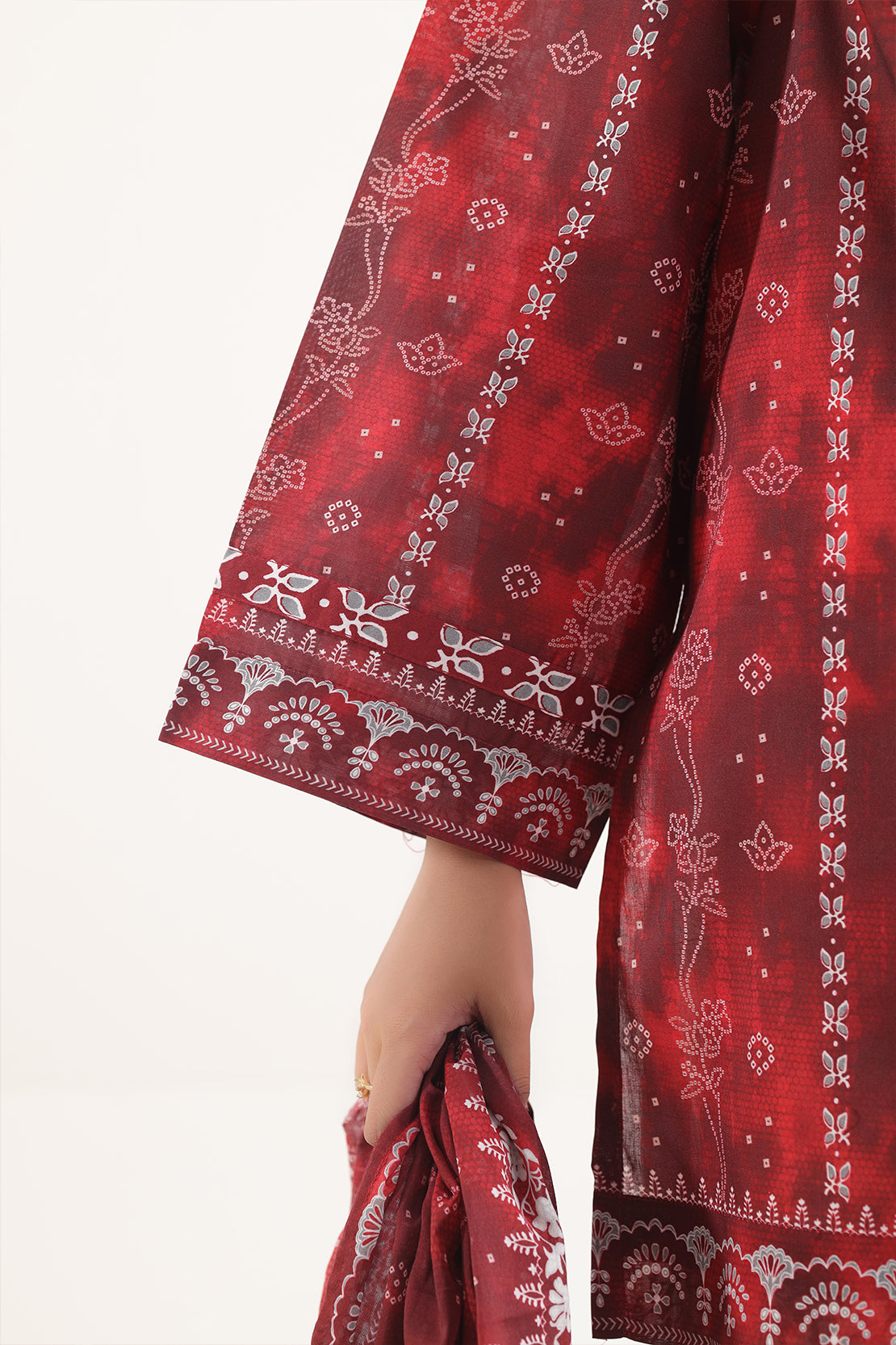 Saya Unstitched Printed Lawn 3 Piece