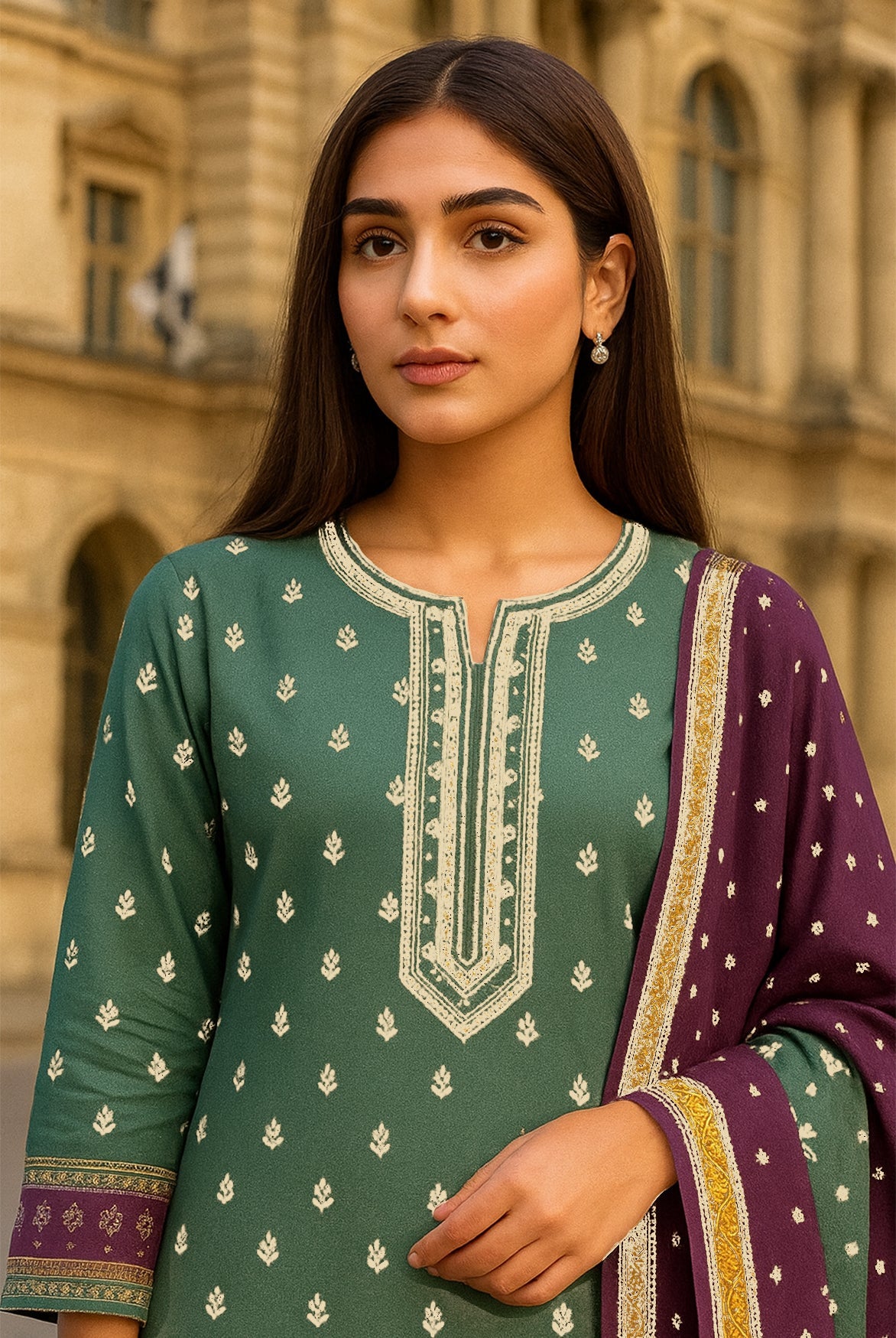 PRINTED KHADDAR
