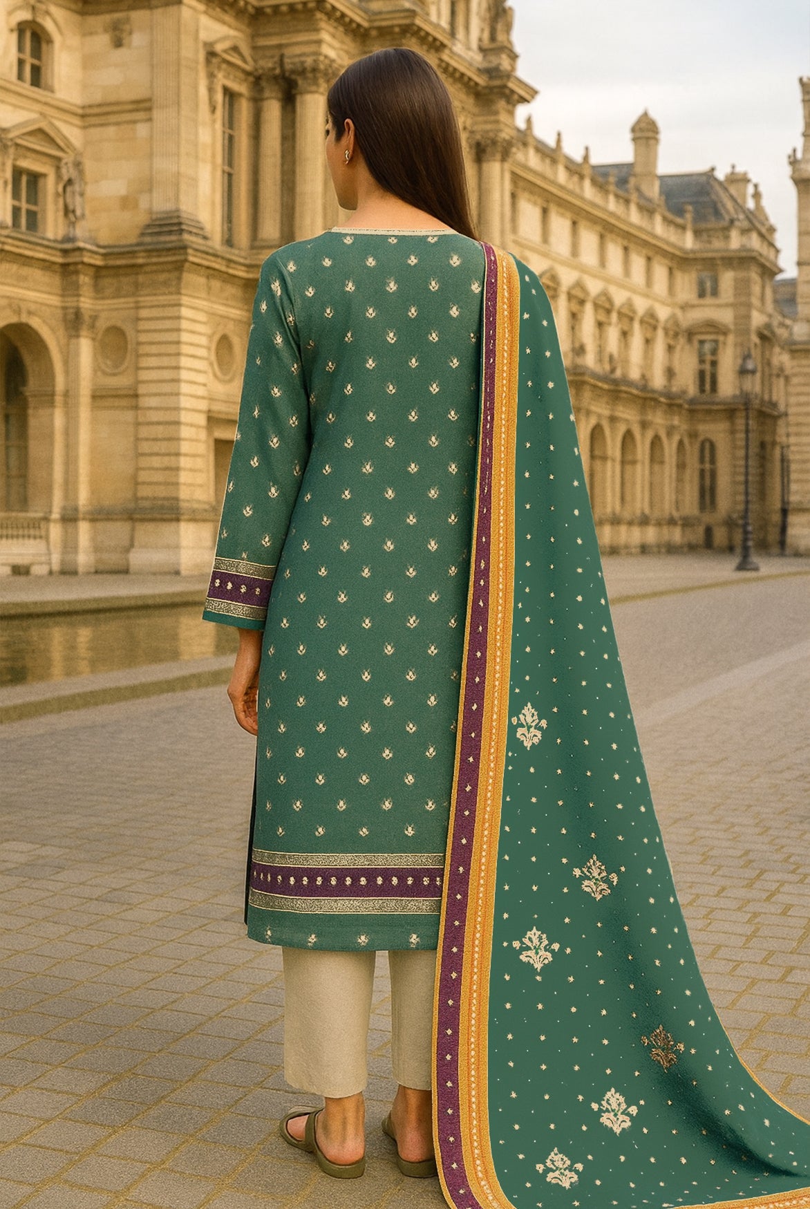 PRINTED KHADDAR
