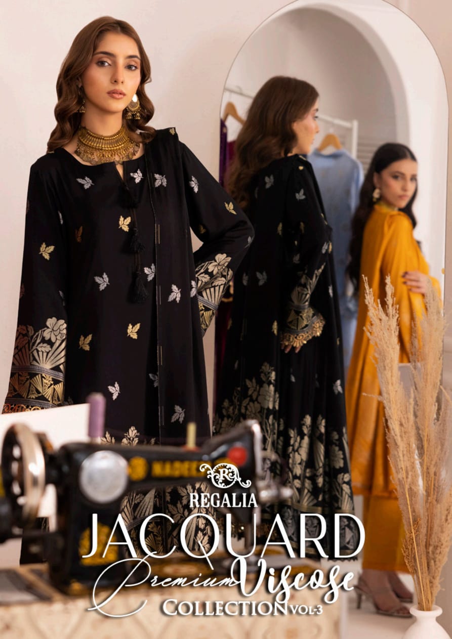 Jaquard Viscose (Black)