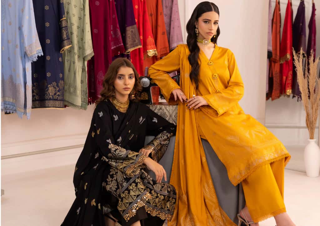 Jaquard Viscose  (Mustard Yellow)