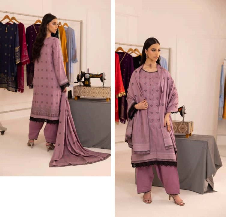 Jaquard Viscose (Lavender-Pink)