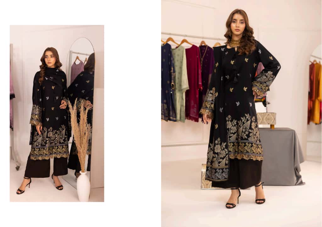 Jaquard Viscose (Black)