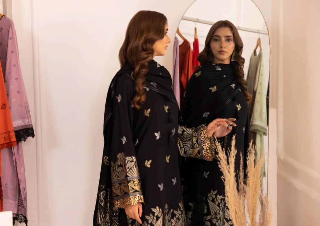 Jaquard Viscose (Black)