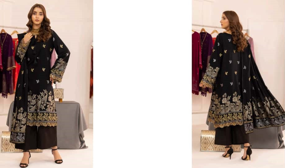 Jaquard Viscose (Black)