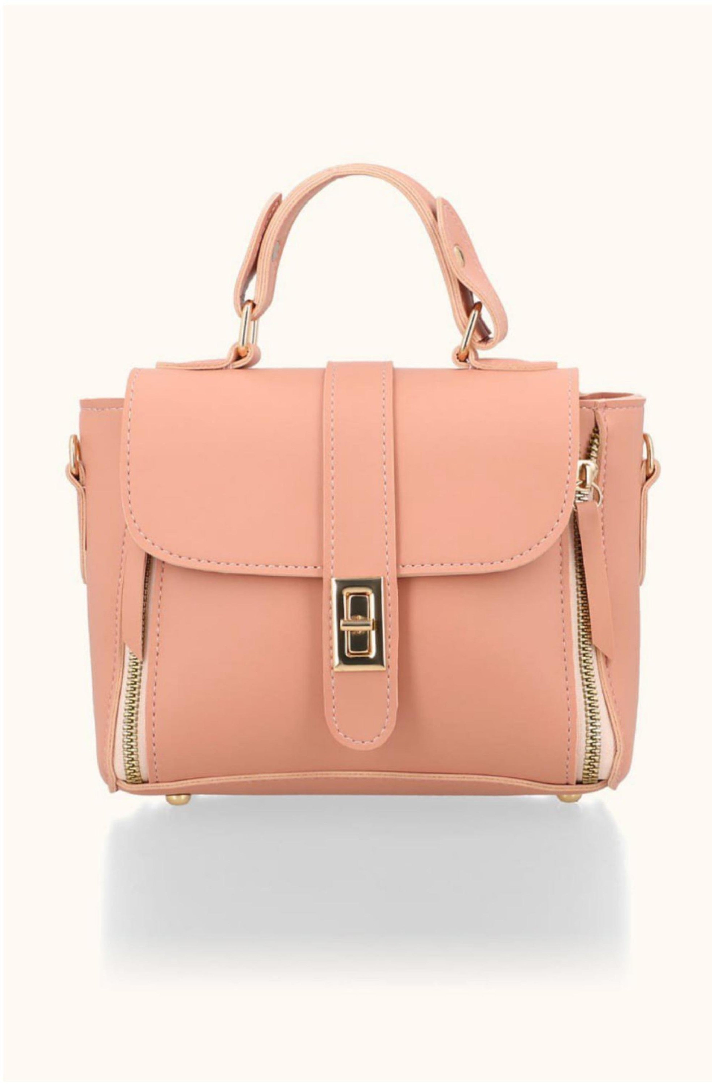 Premium Tan Leather Crossbody Handbag – Stylish Shoulder for Women