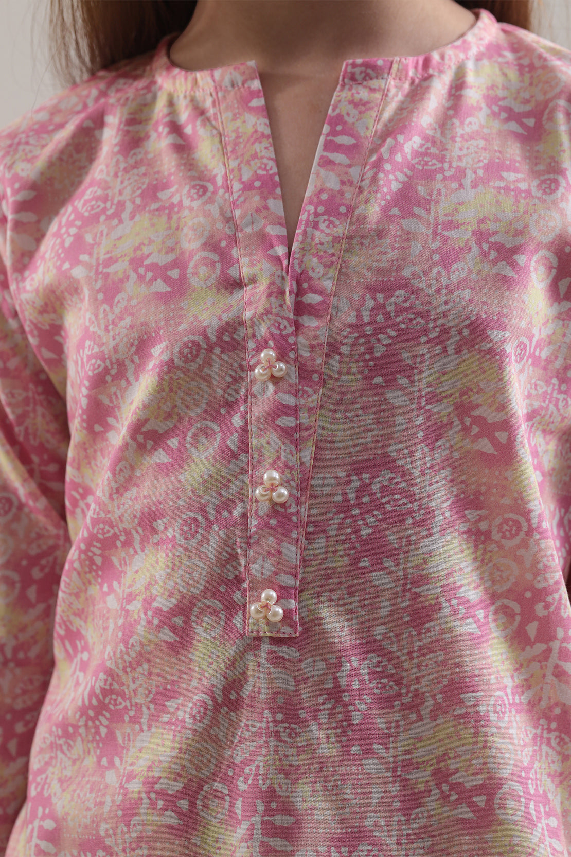 Saya Printed Lawn Stitched 2 Piece (Shirt/Trouser)  For Kids