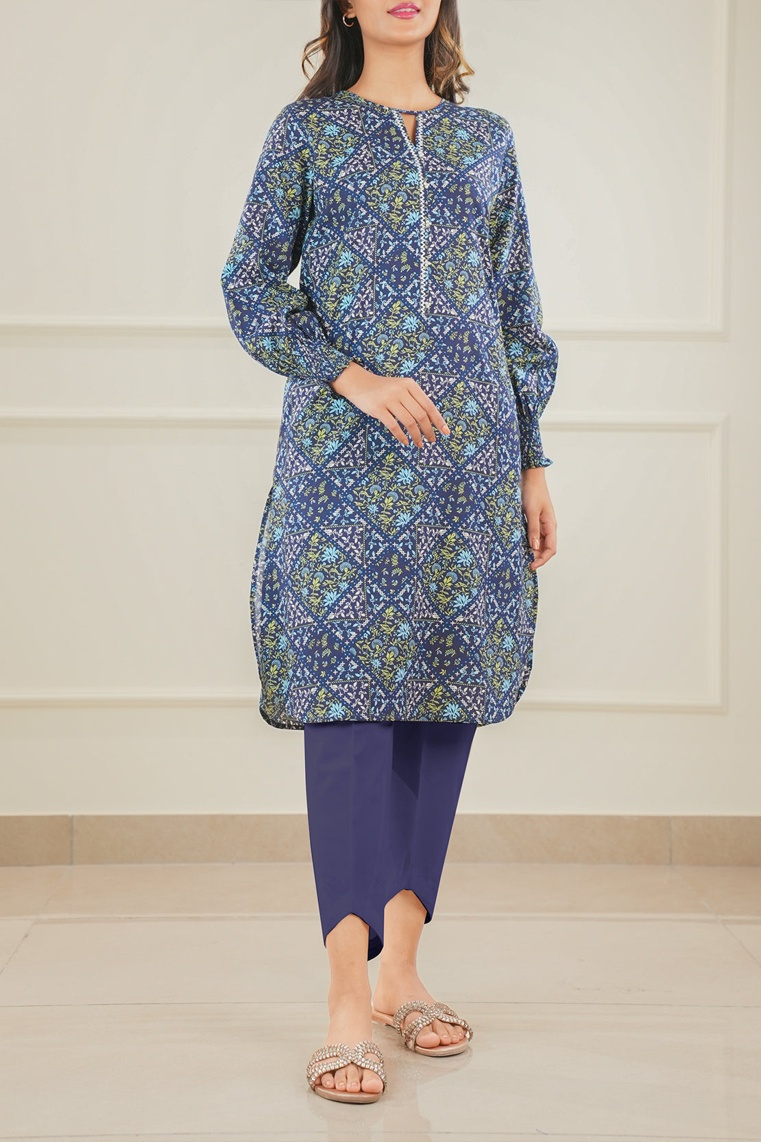 Saya Unstitched Printed Lawn 3 Piece