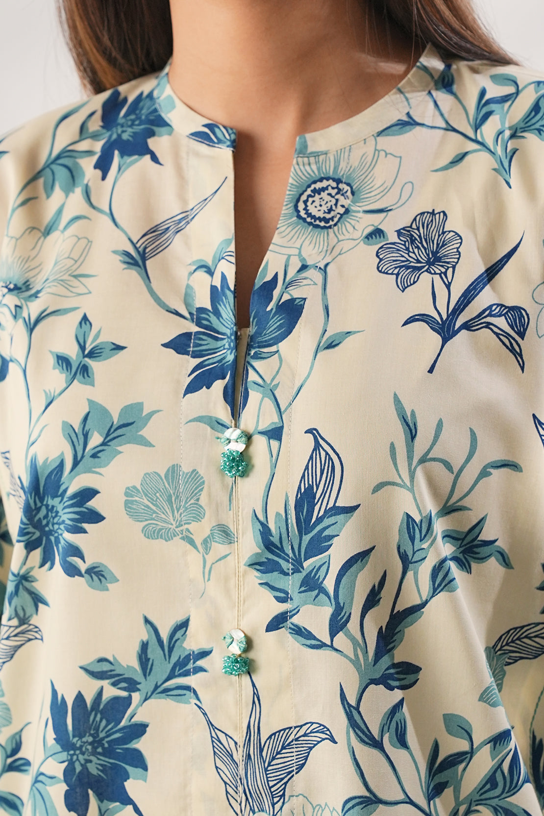 Saya Unstitched Printed Lawn 3 Piece